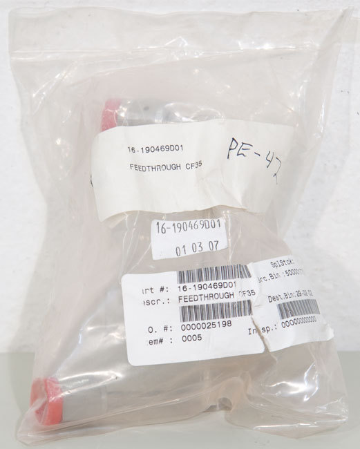 NEW ASM PN: 16-190469D01 Feedthrough CF35