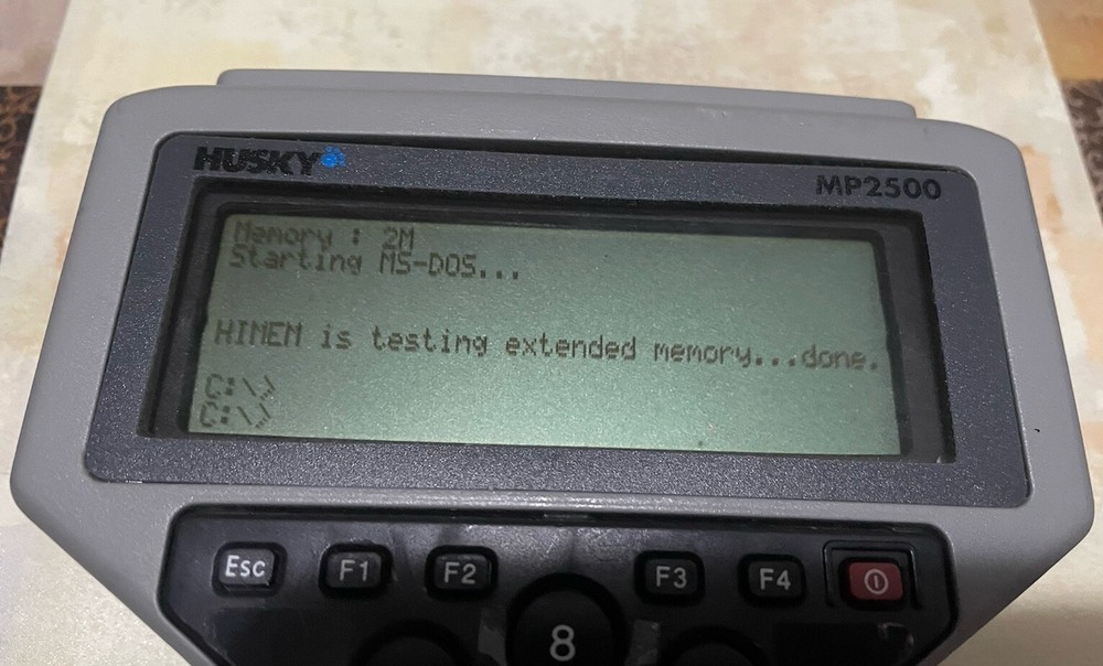 Husky MP2500 Rugged Handheld Computer Data Collector