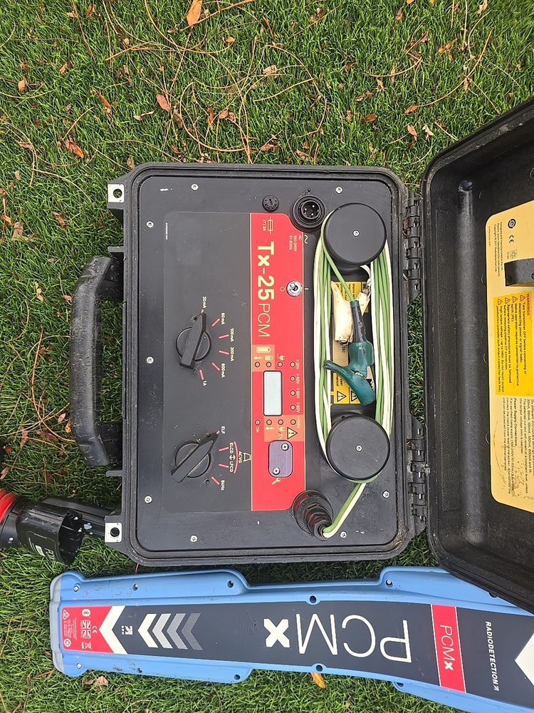 Radiodetection PCMx Plus + Pipeline Cable Integrity Current Mapper Locator w/...