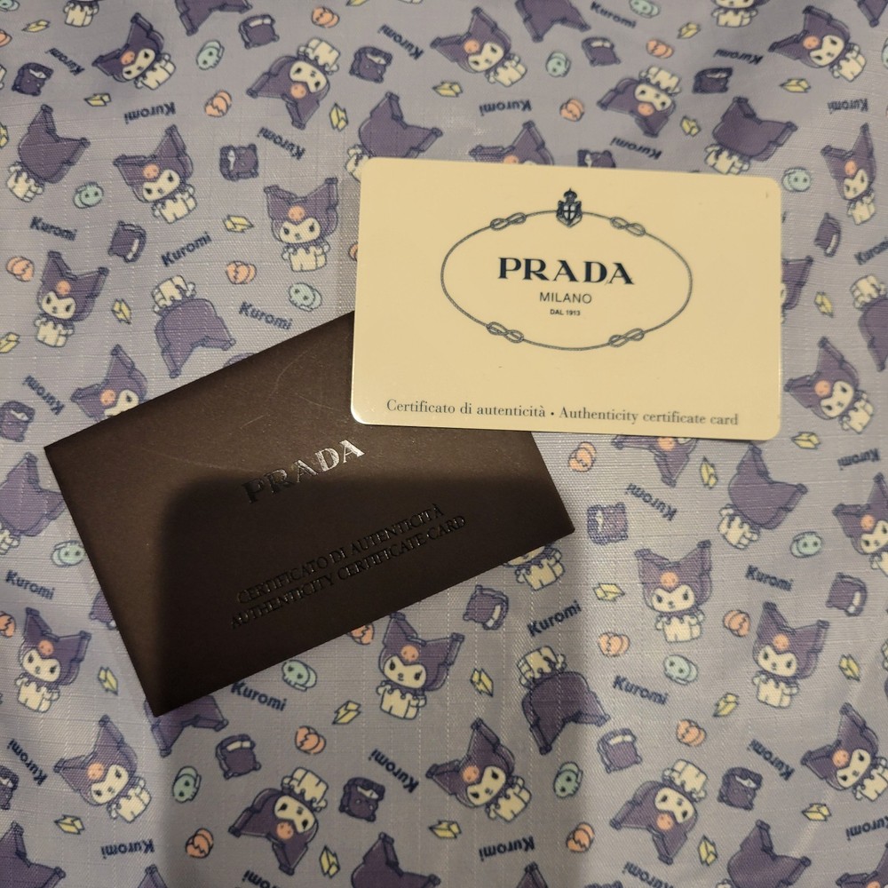Prada - Authentic Black Glasses Gift Box, Clamshell Case, and Authenticity Card