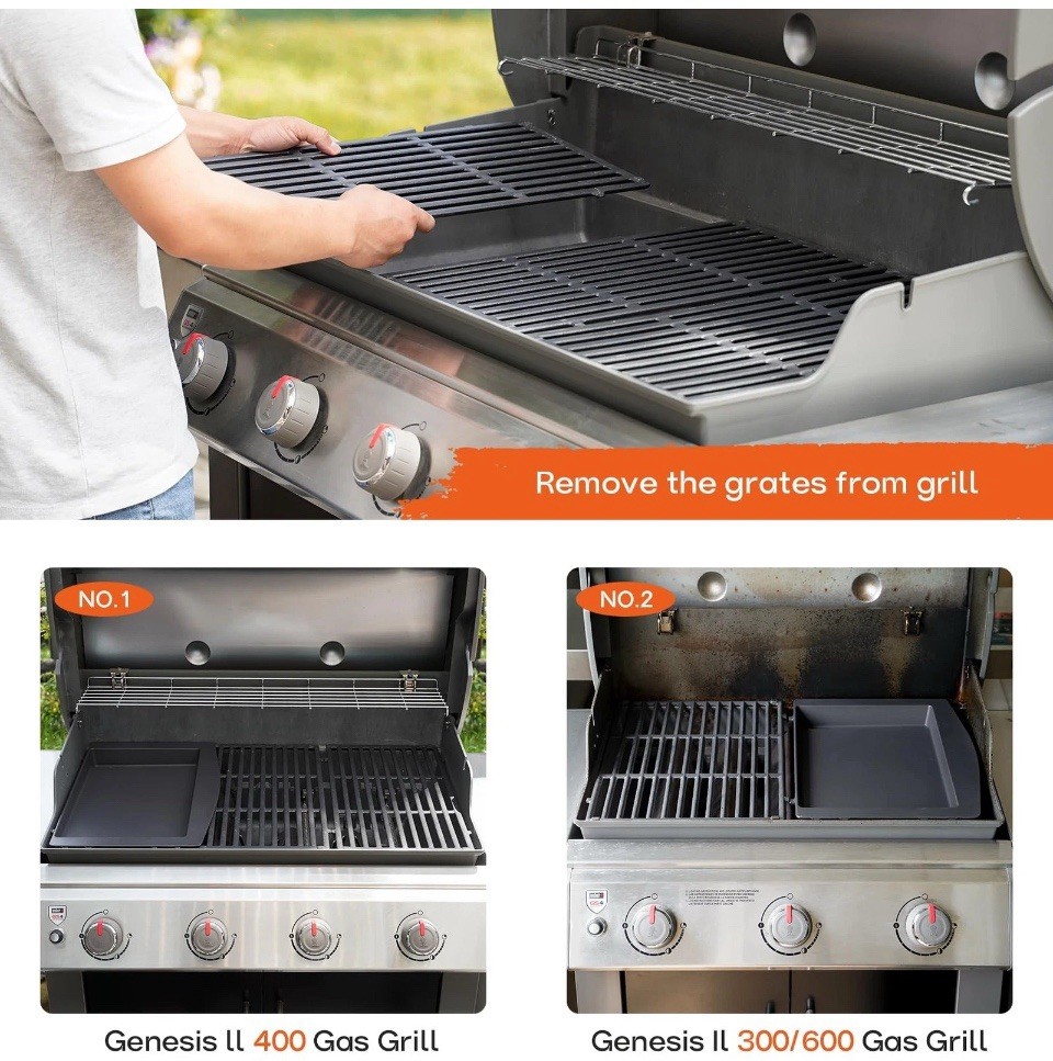 7599 Genesis II Griddle Replacement Cast Iron