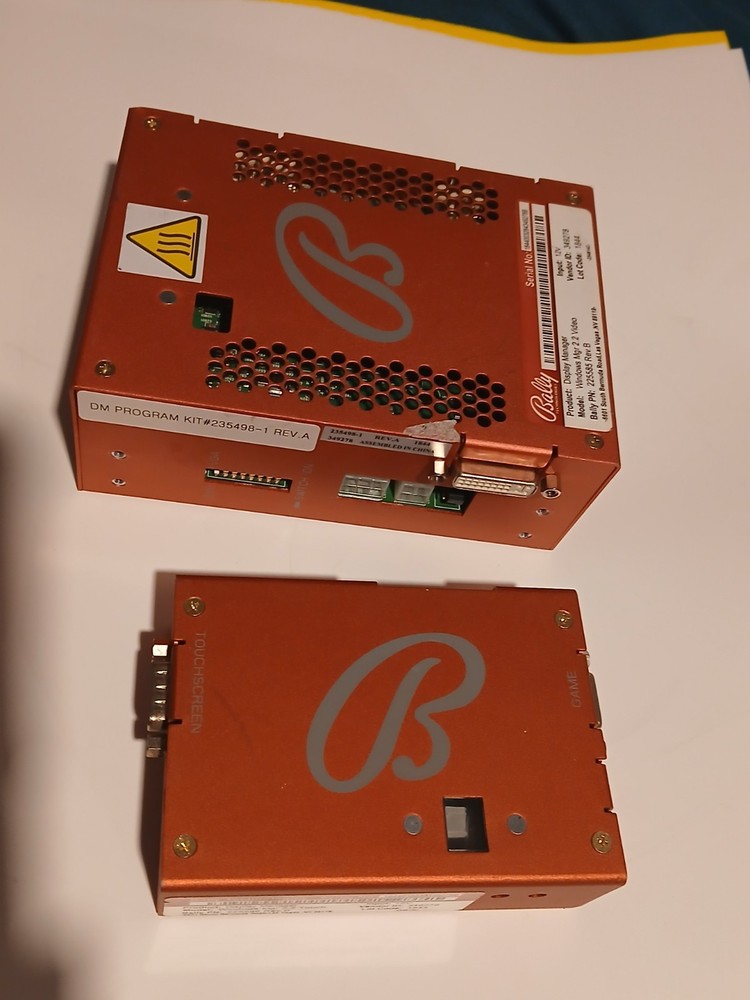 SC Bally'S Display Manager System Controller 2.2 touch 4 boxes total