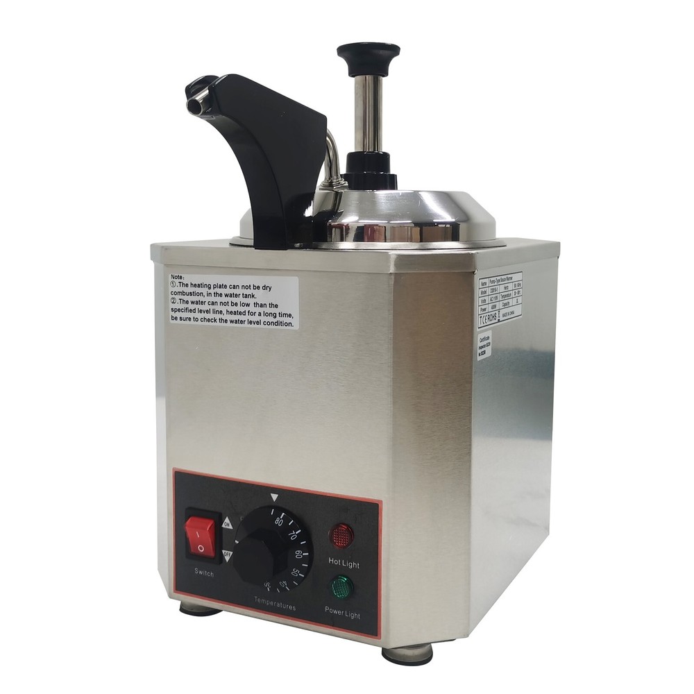 1L 110V Double Control Water-Barrier Heating Pump-Type Sauce Warmer Machine Tool