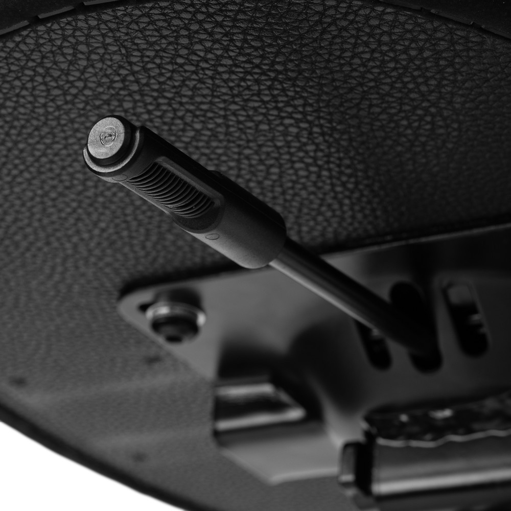 Gator GP-DTH-ASD Percussion Saddle Drum Throne, Red