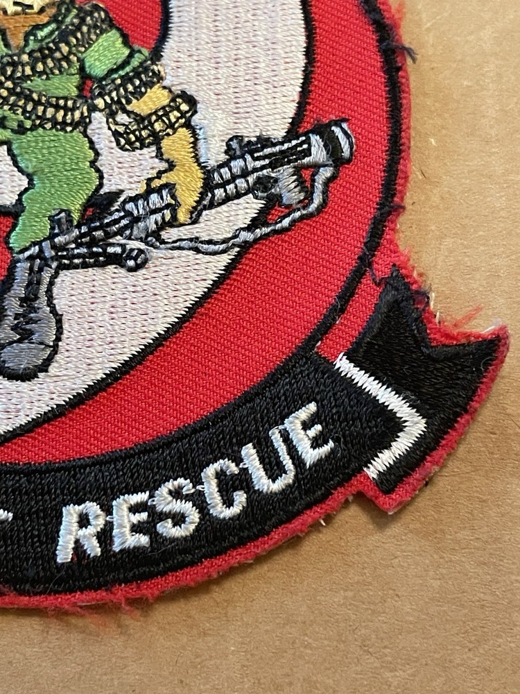 US Navy HELSUPRON NINE Combat Rescue Patch Helicopter Squadron