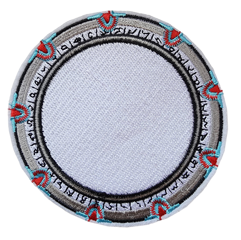 Iron On Embroidered Patch featuring the Stargate SG-1