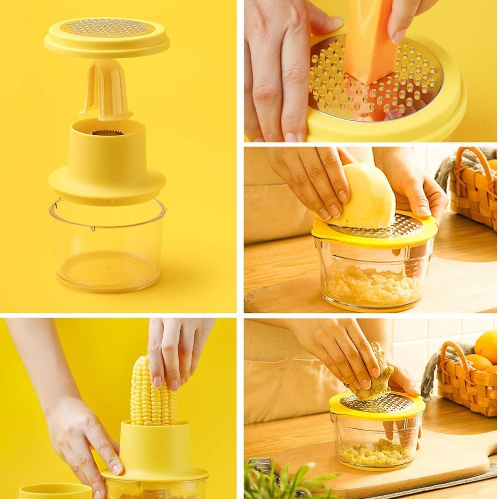 Corn Stripper, Corn Peeler, Quick Corn Kernel Cutter Tool, with Bowl