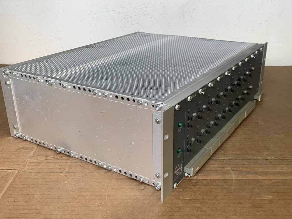 Clear-Com IMF-3 Matrix Plus 3 Interface Frame With FOR-22 Modules See Photos