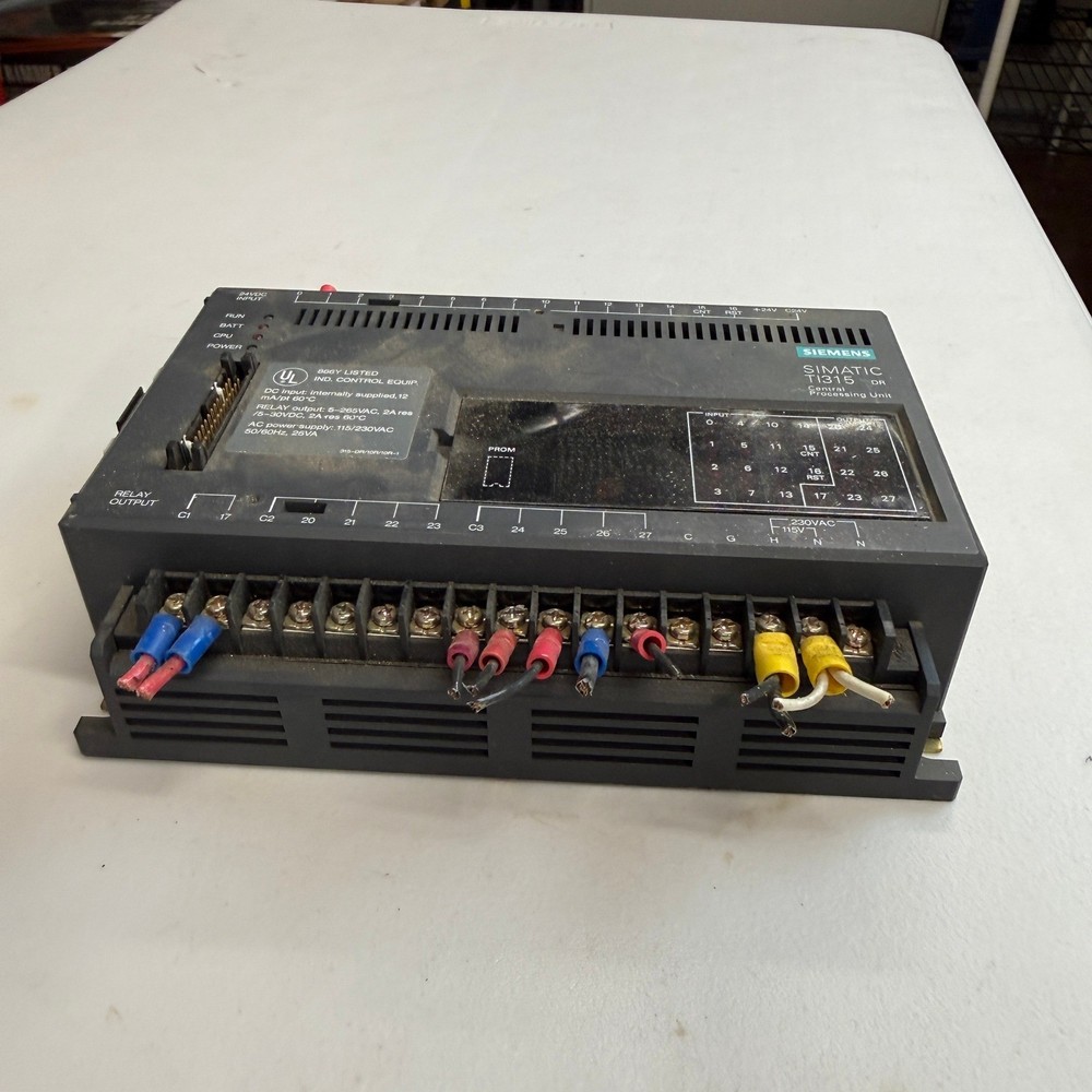 Siemens Simatic TI315 DR Central Processing Unit
