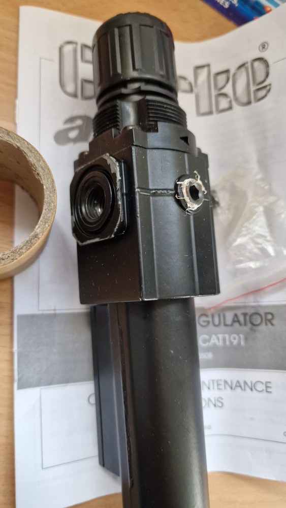 Clarke CAT191 1/4" Air Filter Regulator Compressor FR Unit Sample Unit