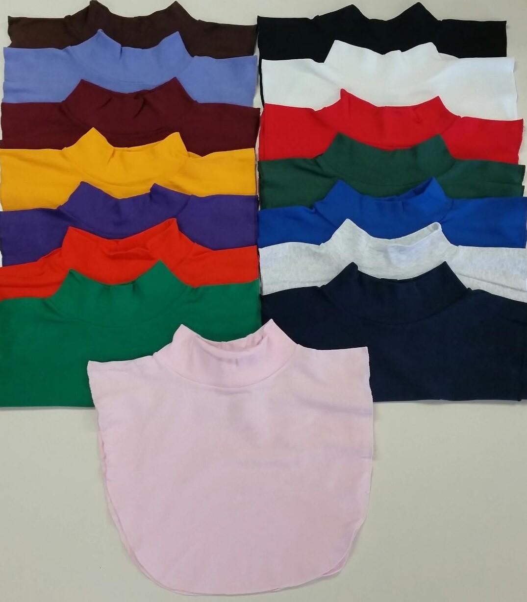 Mock Neck Dickies. Dickey, Neck Warmer, One Size Fits Most. Cotton. Made in USA.