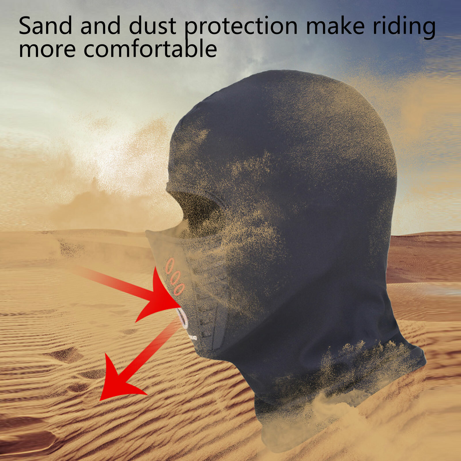 Summer Balaclava Full Face Mask Outdoor Windproof Running Bicycle Cycling Wear