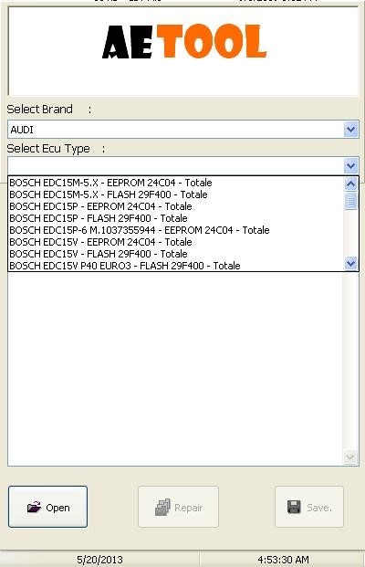ENGINE ECU DECODING  IMMO TOOL AETOOL