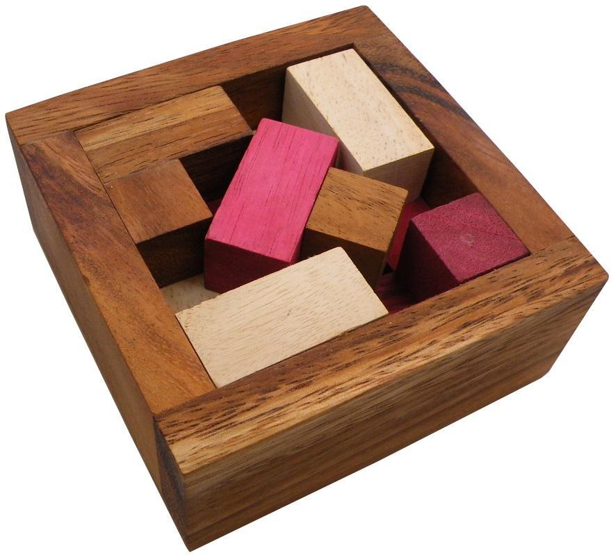 Checkout Packing Problem Wooden Puzzle