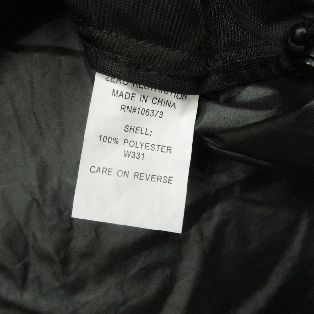 Zero Restriction Jacket Men XXL Black Full Zip Pockets Lightweight Windbreaker