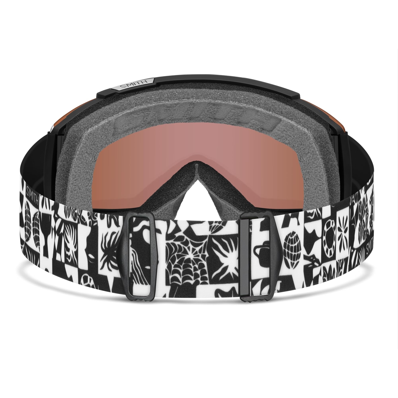 SMITH Squad Unisex Snow Goggles Meg Fransee, ChromaPop Everyday Violet Mirror