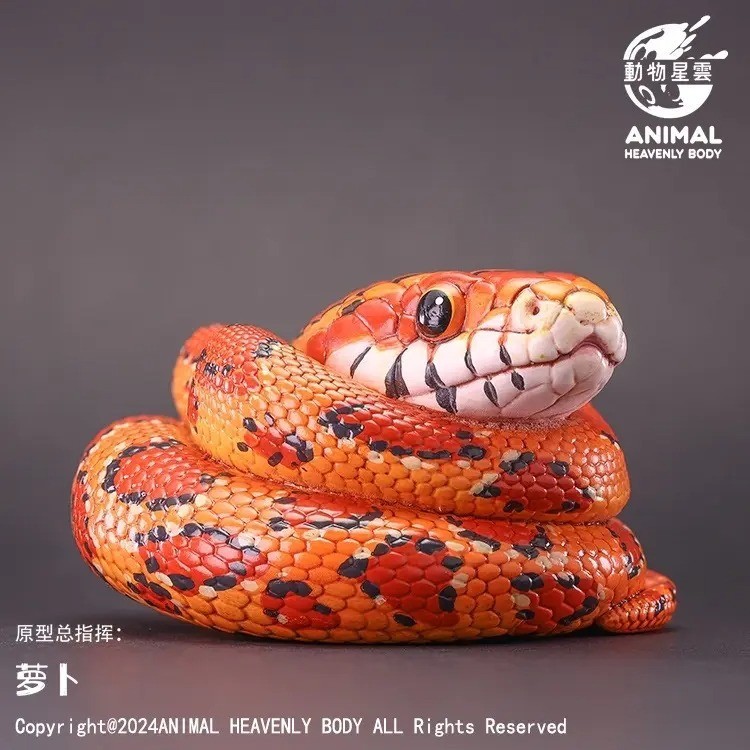 Animal Heavenly Body Corn Snake Regular Color Statue Pantherophis guttatus