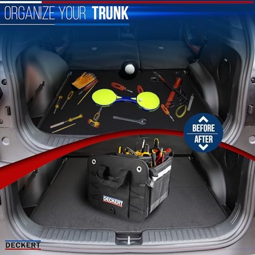 Car SUV Trunk Organizer, 600D Oxford Polyester, Collapsible, Multi