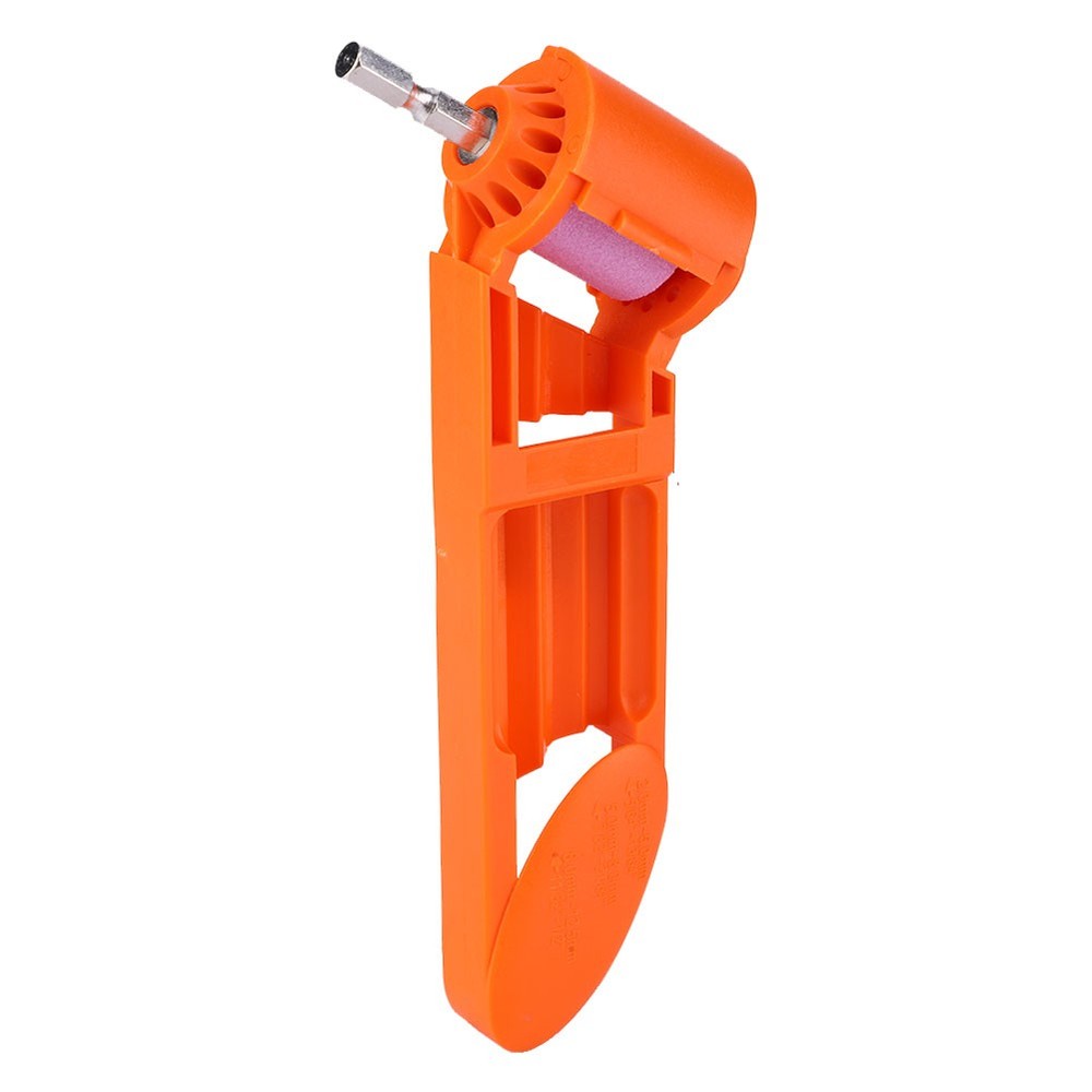Orange Drill Bit Sharpener Corundum Grinding Wheel Wood Process Tool New