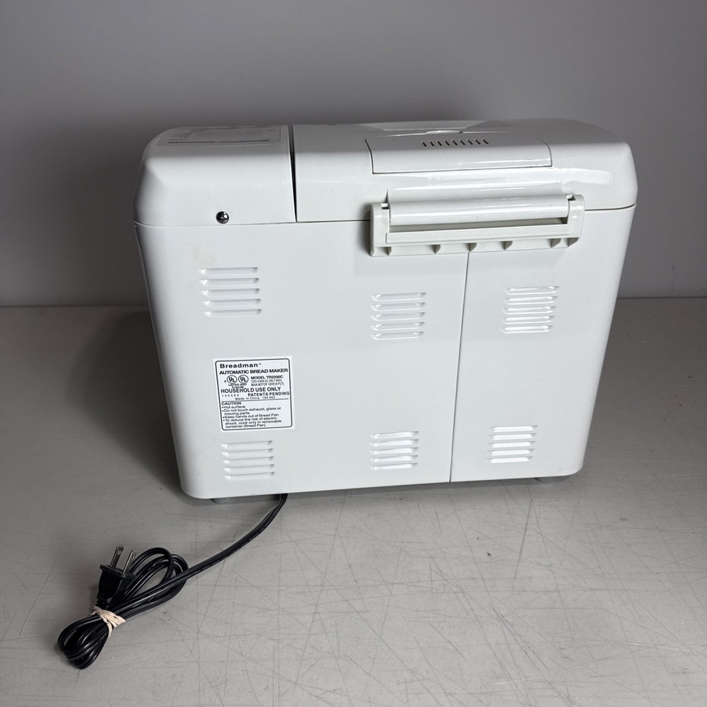 Breadman Ultimate TR2200C Automatic Programmable Bread Machine 2lb Loaf - Works