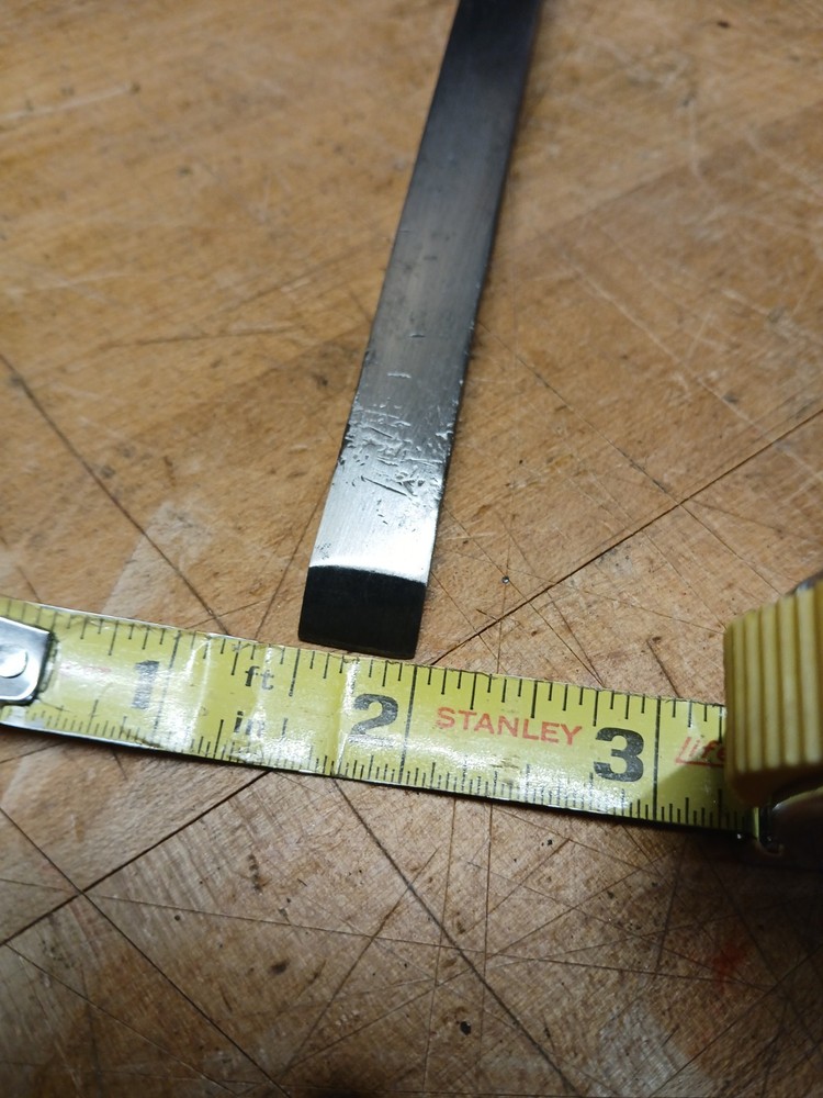 ANTIQUE UNDERHILL EDGE TOOL CO. 1/2" MORTICE CHISEL *LONG* EXCELLENT CONDITION!