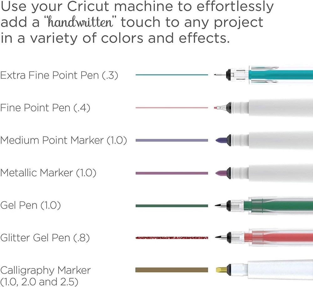 Multicolor 5-Count Pen Set with Black Ink for Creative Expressing