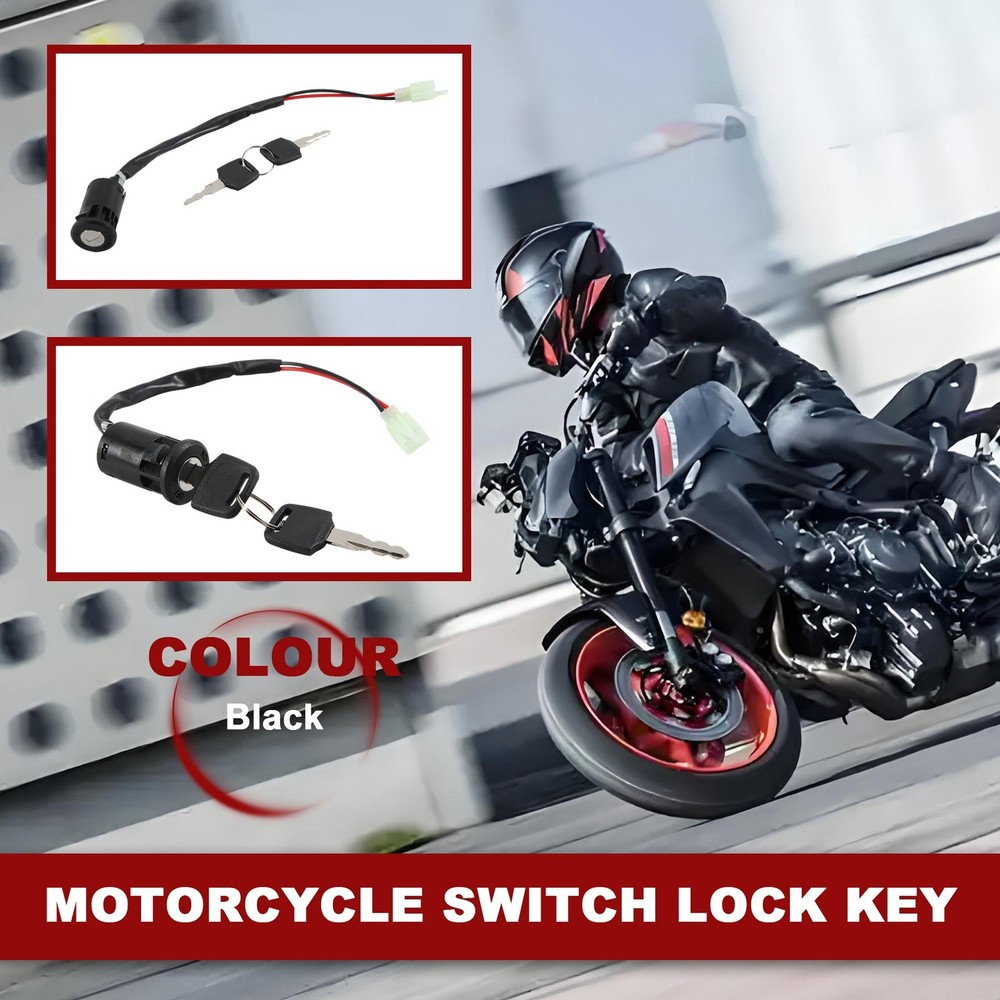 1 set ATV ignition key switch universal setting 2 wire ignition 1922