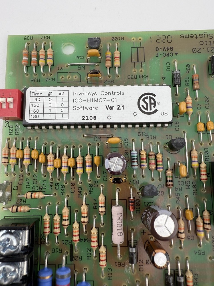 Invensys Controls ICC-HIMC7-01Software Version 2.1 62-24192-01