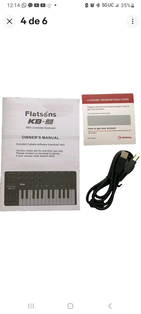Flatsons KB-25mini MIDI Controller Keyboard