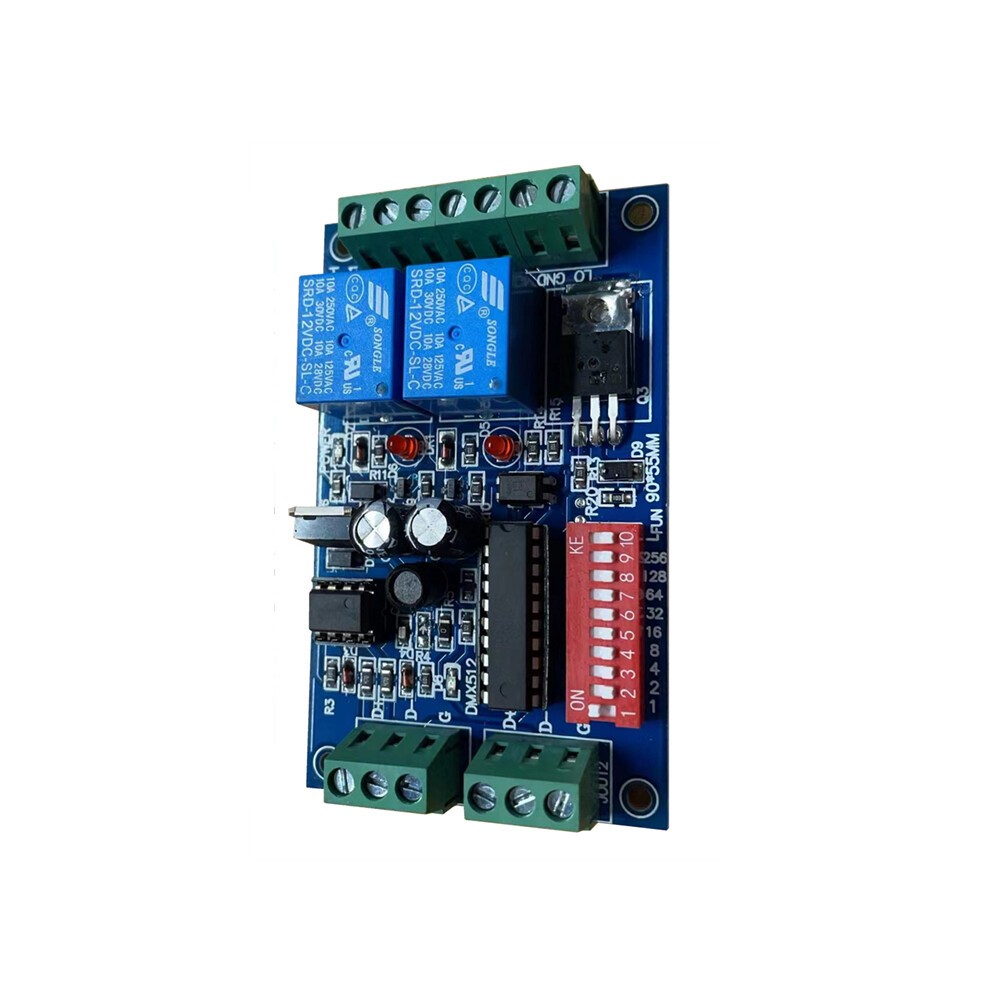 New DMX512 Motor Speed Controller DC6V-36V Speed Adjustable Controller