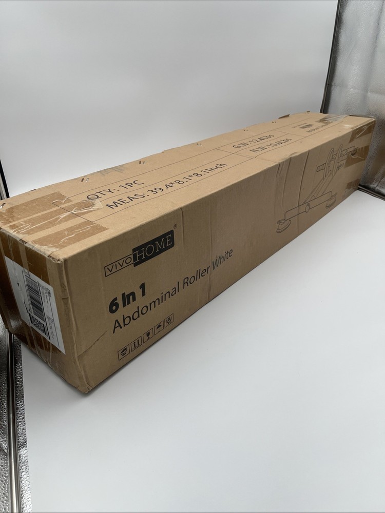 6 in 1 Abdominal Roller Machine (Pink & White)