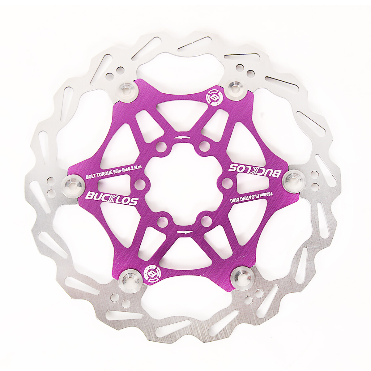 140/160/180/203mm Floating Rotor MTB/Road Hydraulic Disc Bike Brake Rotor 6 Bolt