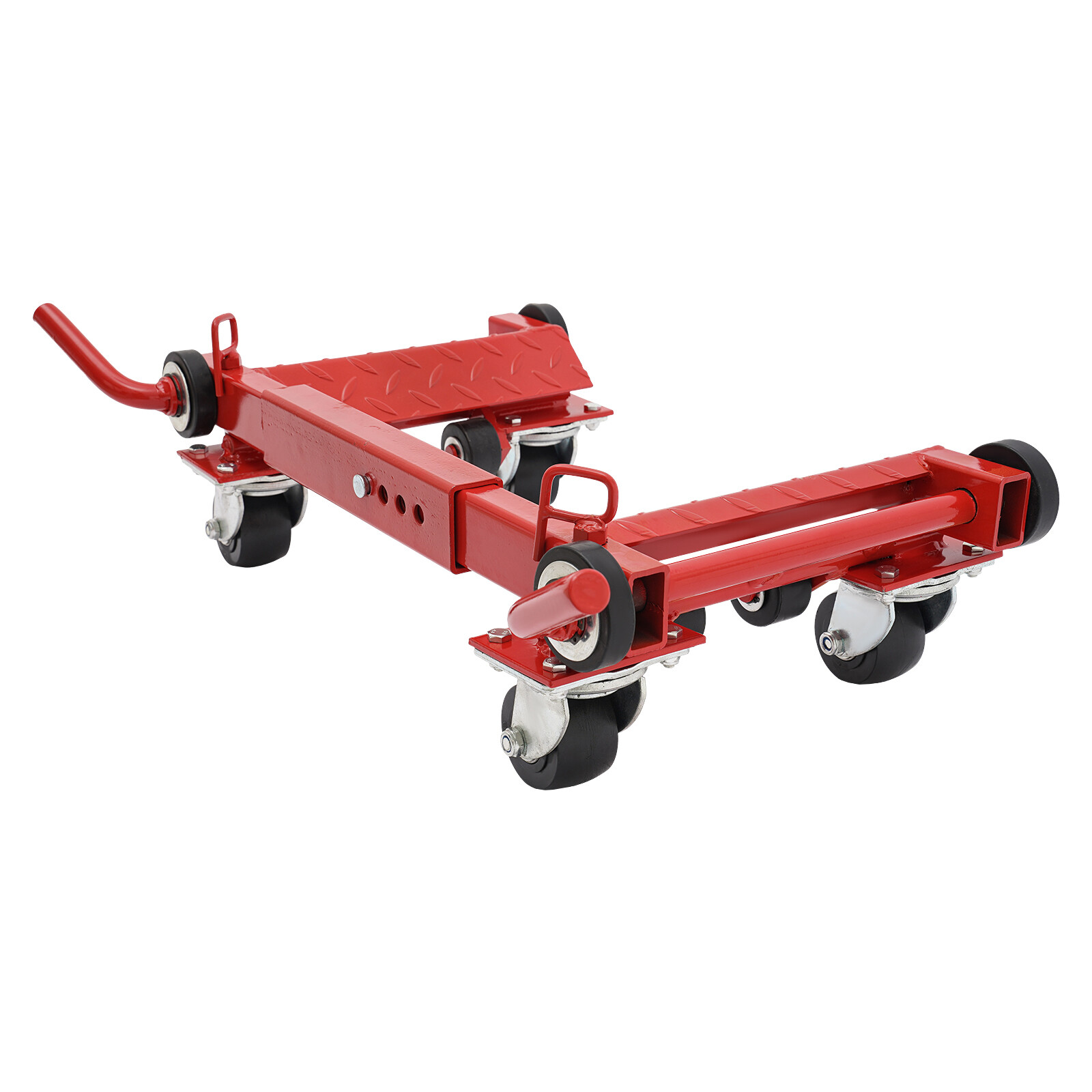 2200lb Lever Type Car Wheel Dolly Auto Vehicle Positioning Moving Tire Lift Jack