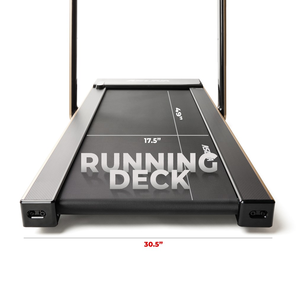 ASUNA Space Saving Treadmill, Motorized, Low Profile & Slim Folding