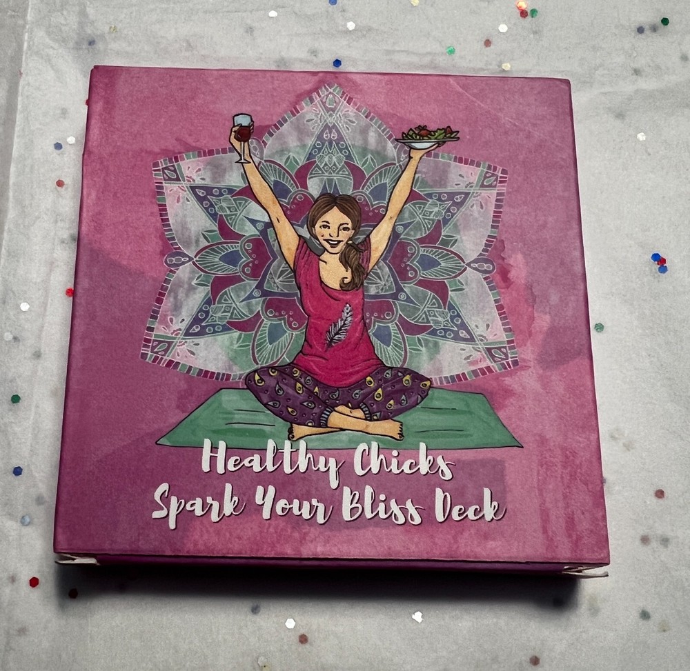 NEW Healthy Chicks Spark Your Bliss Deck - Practical Affirmations