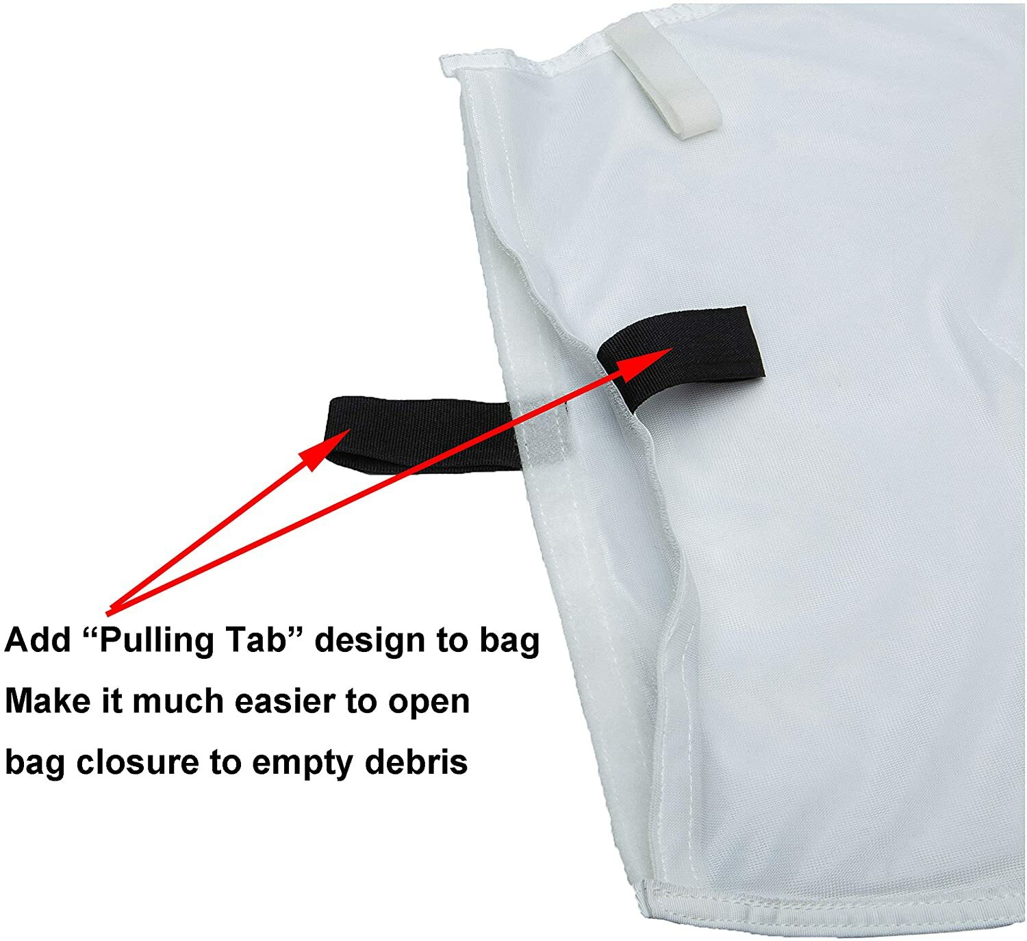 360002 Fine Mesh Debris Bag For Pentair Legend, Platinum, Letro Pool Cleaners