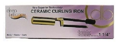 Deep Brilliance Ceramic Curling Iron - 1 1/4""