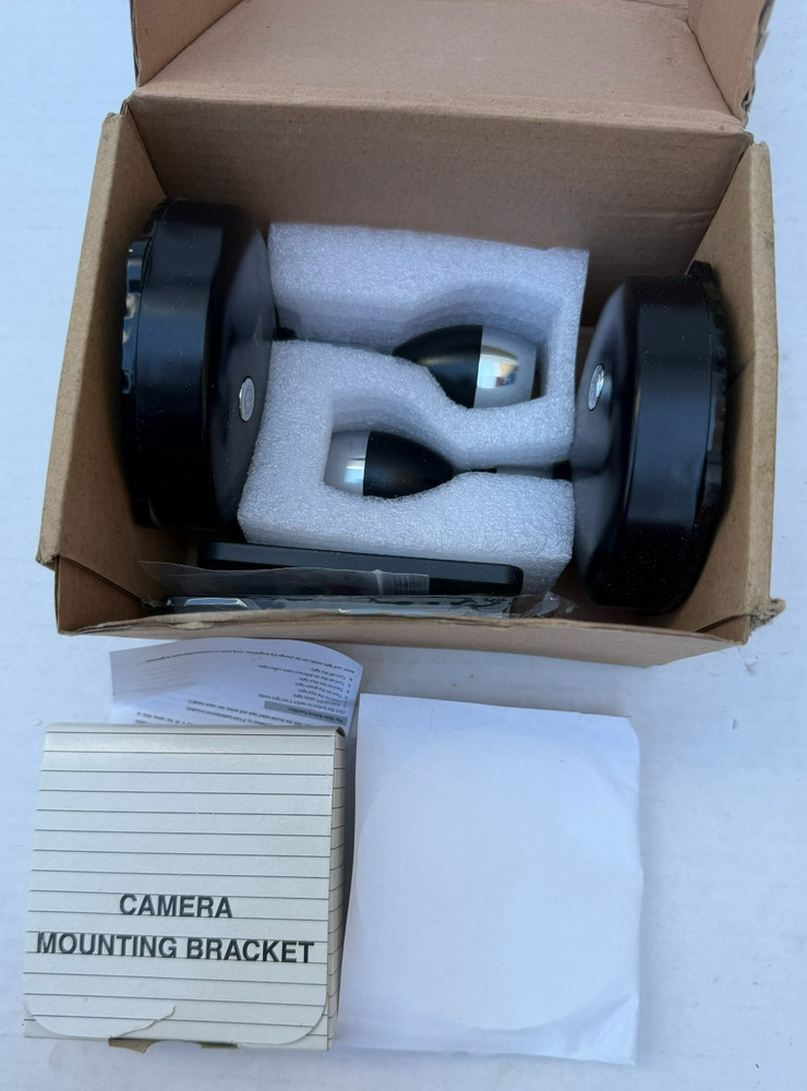 RGB Wireless Spotlight 2 Pack w/ Remote & User Guide + Camera Mounting Bracket