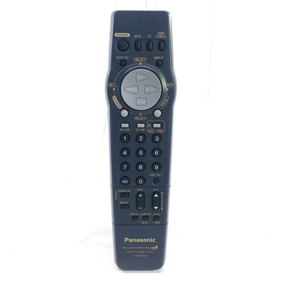 Panasonic Program Director MB Universal TV Remote Control Tested and Working