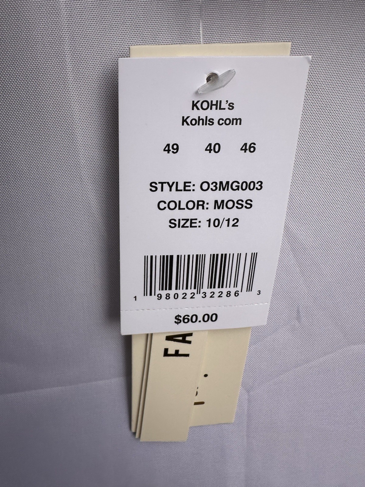 Madden Girl Reversible Winter Coat, Size 10/12, Moss Green, New