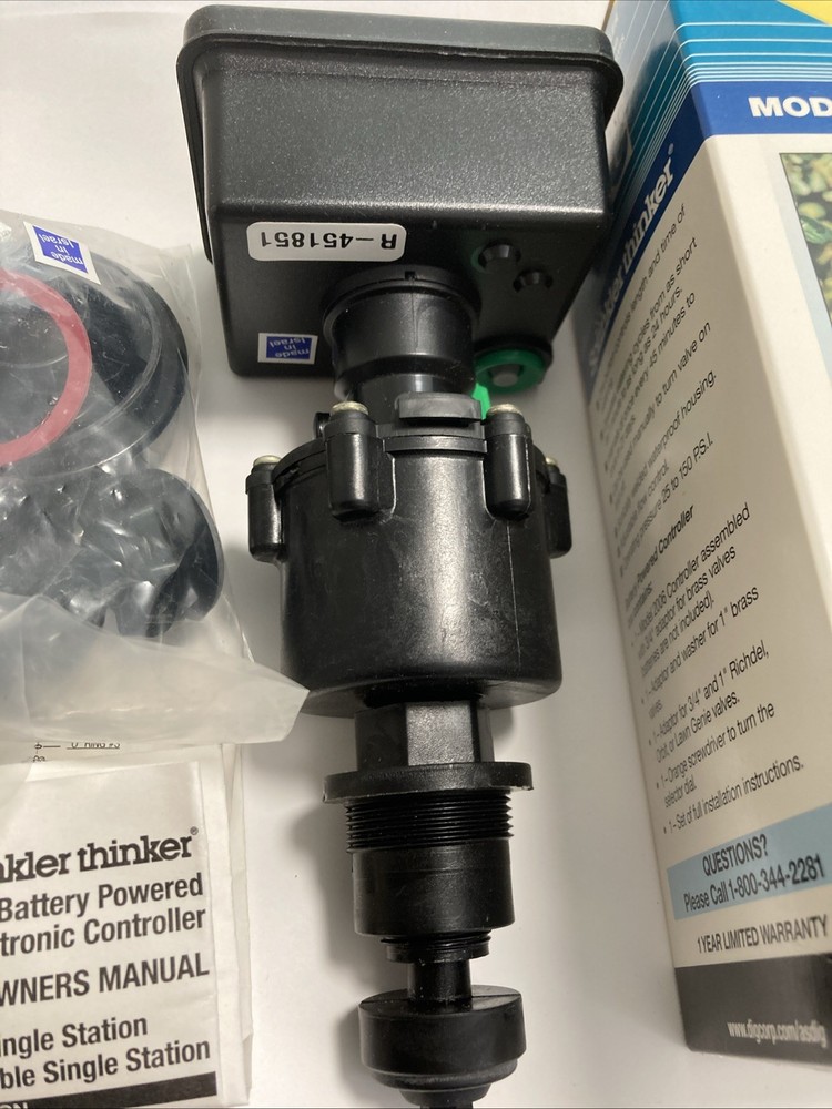 DIG SPRINKLER CONTROLLER THINKER BATTERY POWERD DELUXE PROGRAMMABLE 2006