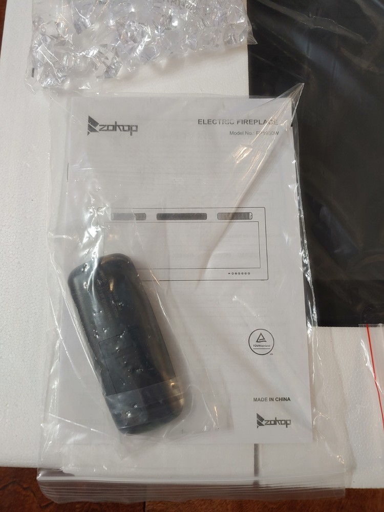 Electric Fireplace Insert With Remote