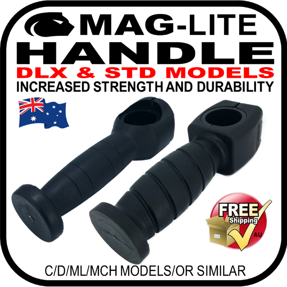 MAGLITE C/D/ML/MCH MODEL HANDLE TACTICAL TORCH/FLASHLIGHT STD & TOUGH DLX MODELS