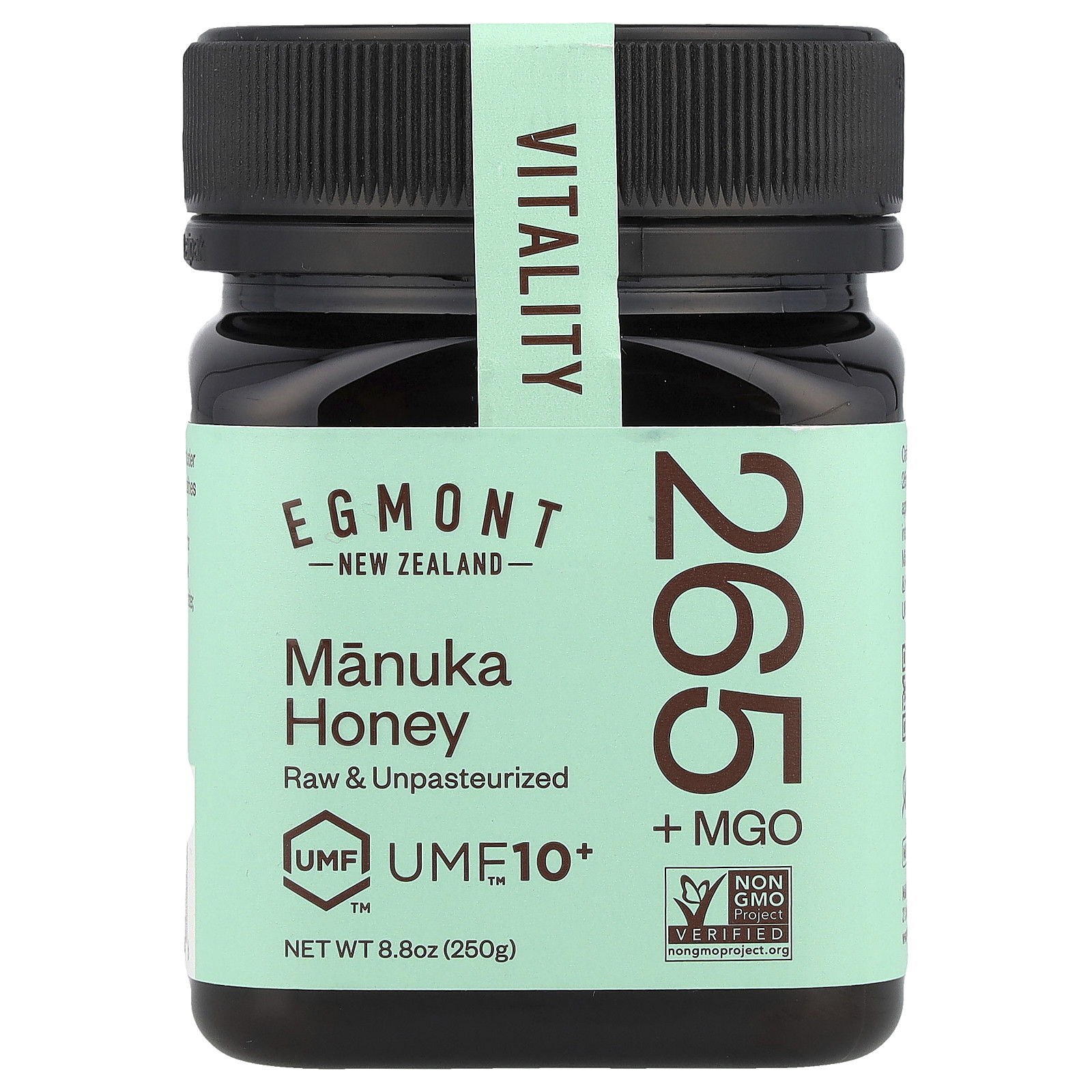 Manuka Honey, Raw & Unpasteurized, UMF™10+, MGO 265+ , 8.8 oz (250 g)