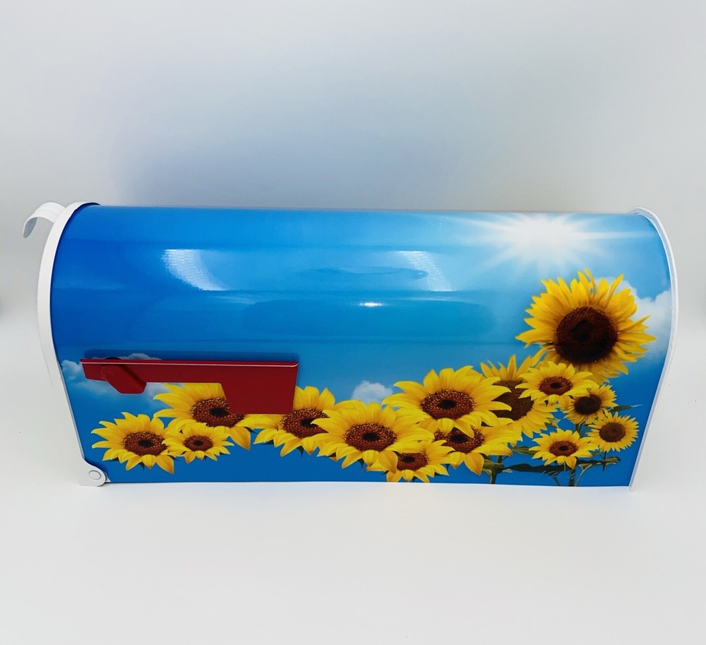 Sun-flowers Custom Mailbox gift For Mom