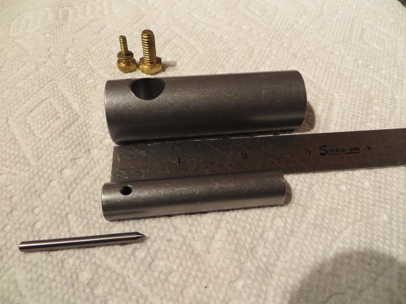 Knife Maker's Edge Line Scriber, Edge Scribe, 2X72 Knife Maker's Center Scribe