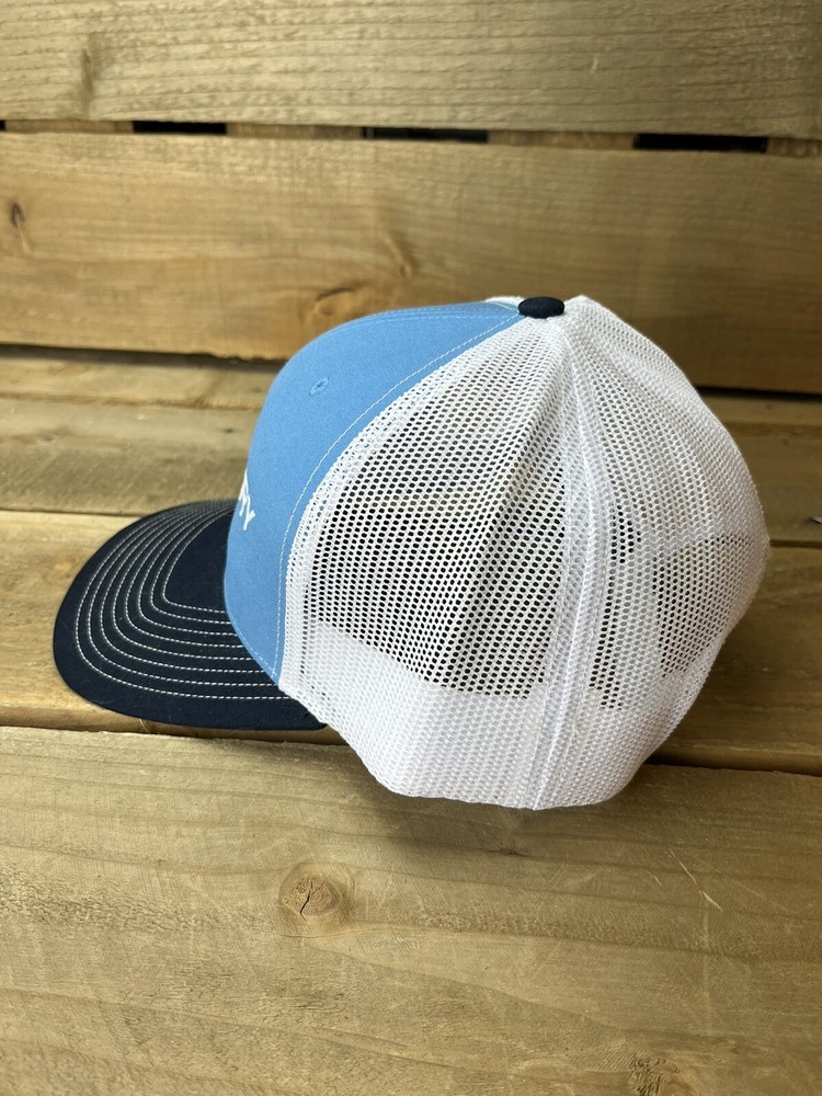 Sentry Blue Snapback Baseball Hat Cap Richardson