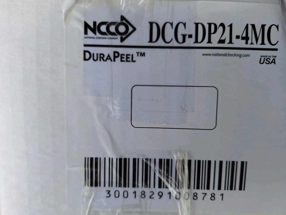 DayMark DateCodeGenie Labels - DCG-DP21-4M - White - 4 Roll Sleeve