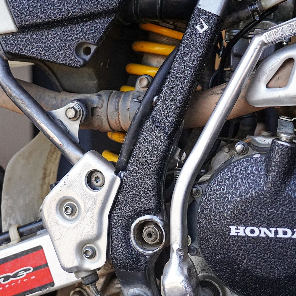 Black Frame Guards 1996-2004 Honda XR400 Grip Tape Protectors XR400R 400R