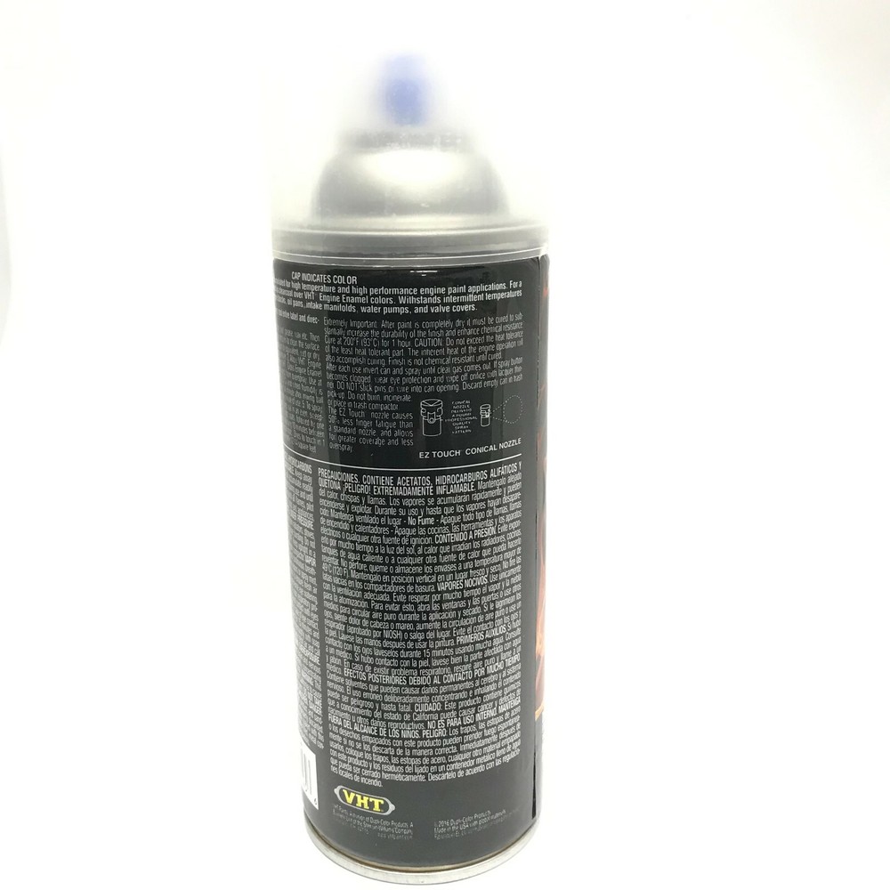 VHT SP145(4) High Temperature Engine Enamel 11oz-Gloss Clear-Racing Engine Paint